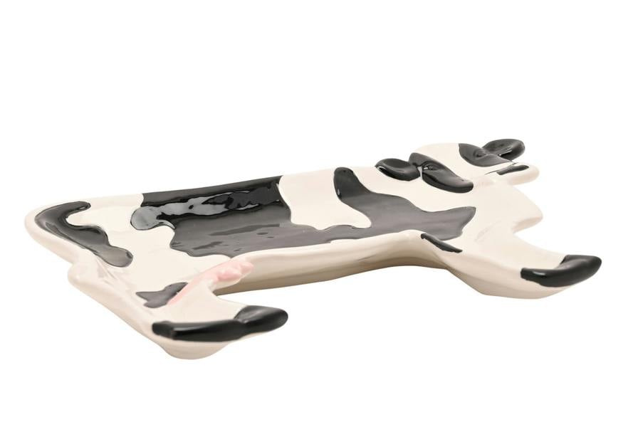 Country Living Cow Shaped Plate