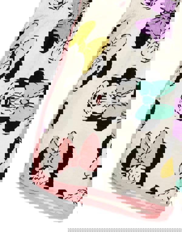 Disney Minnie Mouse Girls Multicoloured All Over Coloured Print Short Sleeve Short Leg Pyjama Set