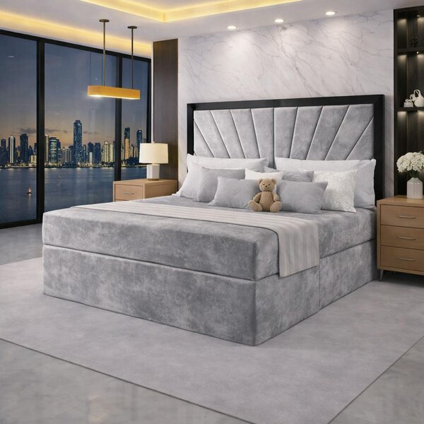 Great British Beds Mercer Contrast Border Divan Bed