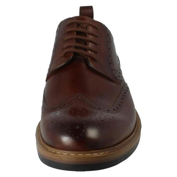 Clarks Mens Clarks Smart Casual Lace Up Brogue Shoes Aldwin Limit