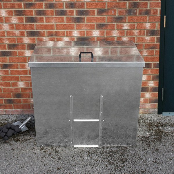 Monstershop Galvanised Coal Bunker - 500kg