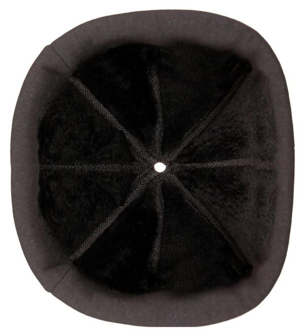 Infinity Leather Mens Black 100% Sheepskin Beanie Hat