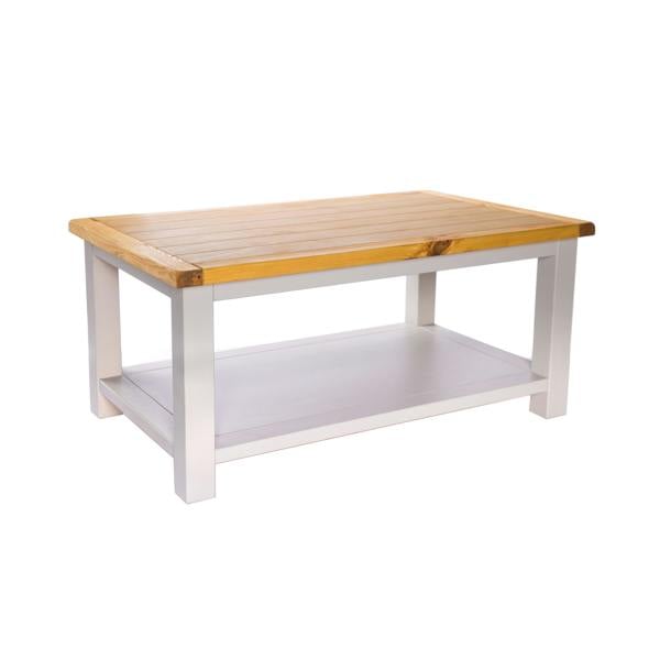 Coffee Table with Shelf - H45 W100 D60cm