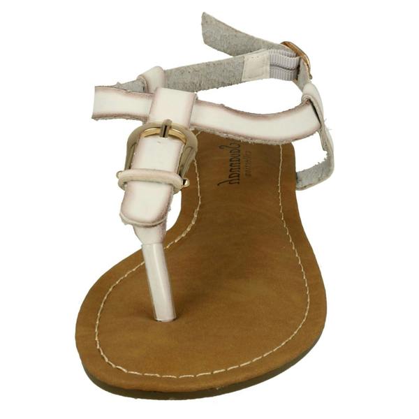 Savannah Ladies Savannah Wedge Toe Post Sandals