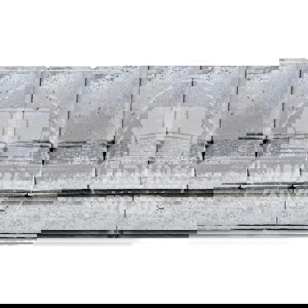 Crystal Crushed Velvet Long Fabric 4 Seater Sofa Full Back - 4