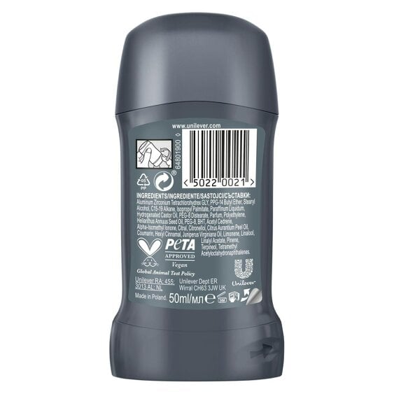Dove Men+Care Clean Anti-Perspirant Stick Classic 18x50ml 48H Sweat Protection