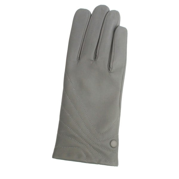 Eastern Counties Leather Womens Thea Leather Gloves - Grey