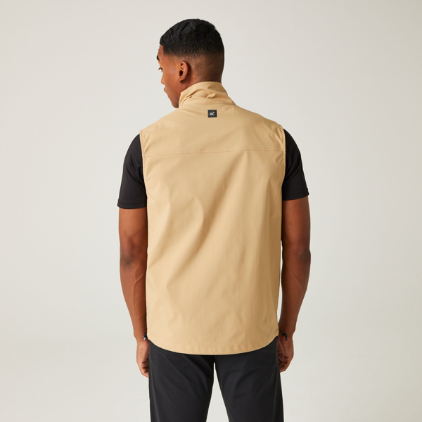 Regatta Mens Travel Light Packaway Gilet - Oat