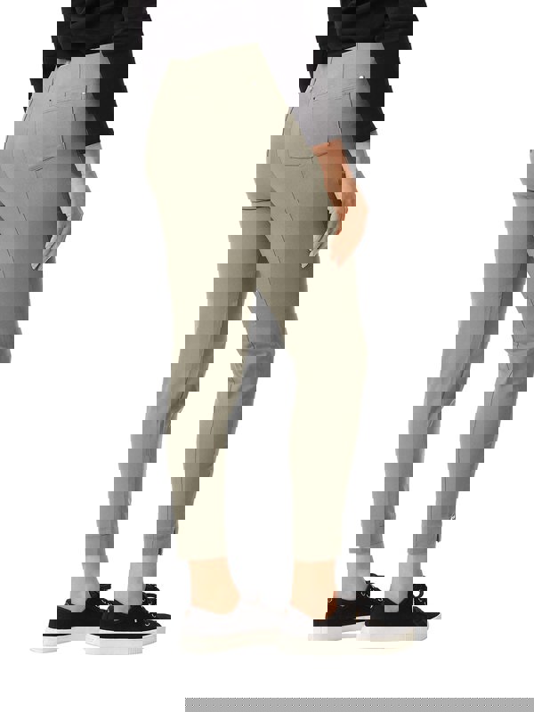 PennyPlain Ankle Grazer Bengaline Trousers - Sage