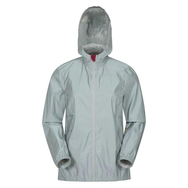 Mountain Warehouse Womens/Ladies Dashing Reflective Jacket - Silver