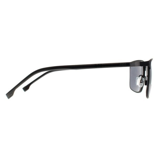 Hugo Boss Sunglasses BOSS 1635/S TI7 IR Matte Black Ruthenium Grey