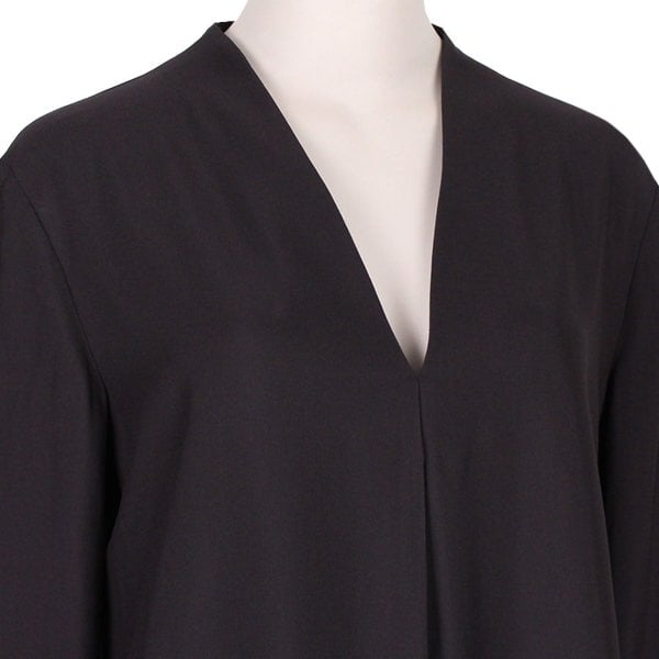 Agnona luxurious jumpsuit in a deep plum purple fabric