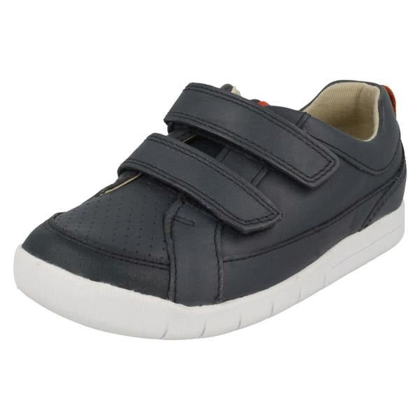 Clarks Boys Clarks Casual Hook & Loop Fastening Shoes Emery Walk T