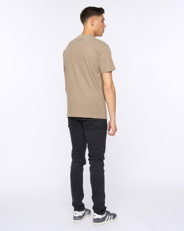 Duck and Cover Chatts T-Shirt - Mocha