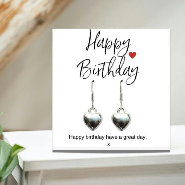 Aye Do Gifts Happy Birthday Earrings & Jewellery Box Gift