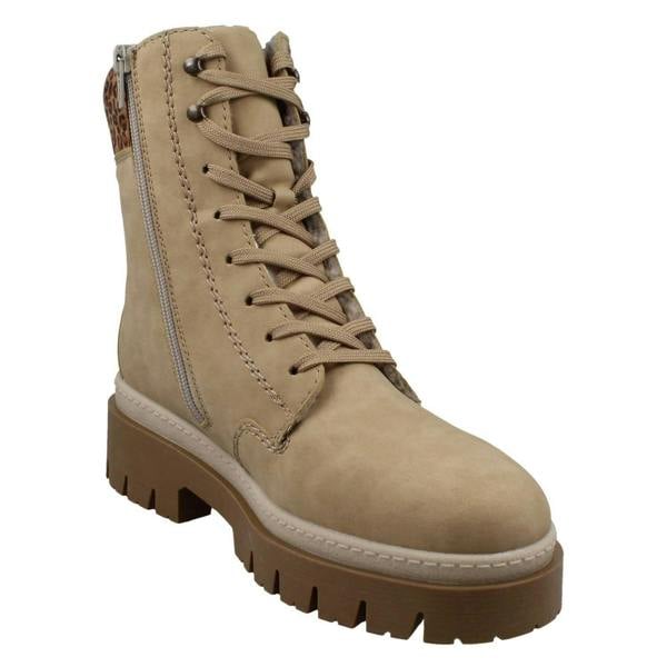 Rieker Ladies Rieker-Tex Warm Lined Platform Ankle Boots Z9430