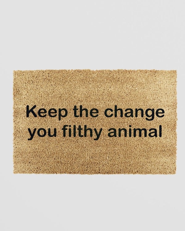 Keep The Change Doormat