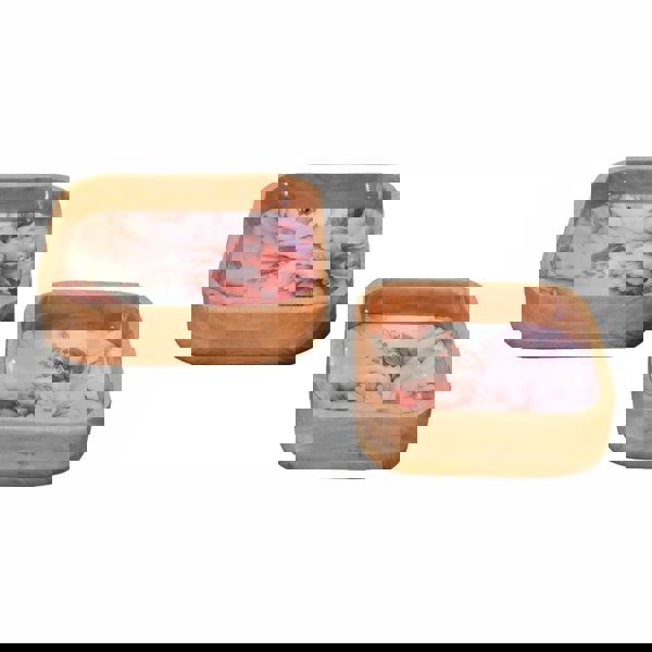 Artisan Furniture Pink Floral Square Bowl Set of 2