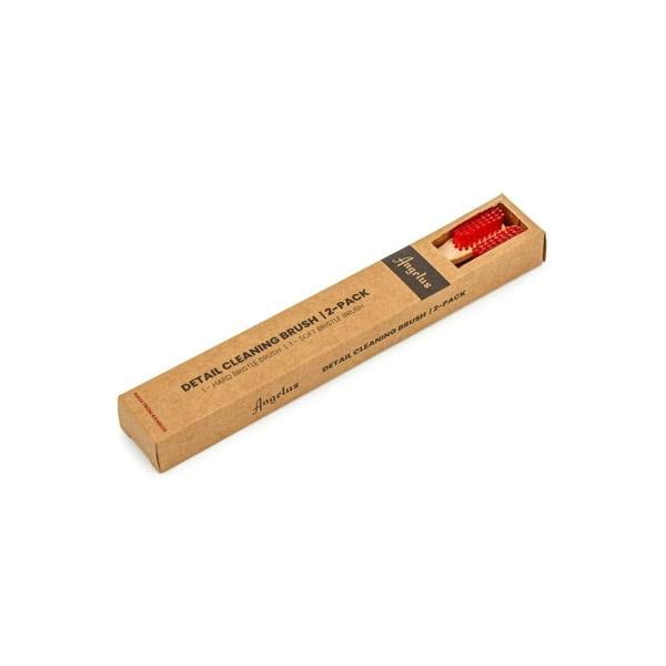 Angelus Detail Bamboo Cleaning Brush Pack - For Precise Work 2pc