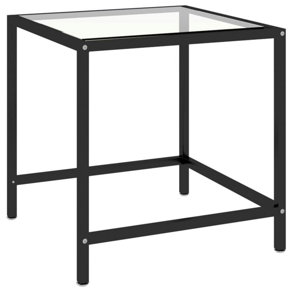 Berkfield Tea Tables 2 pcs Tempered Glass Transparent