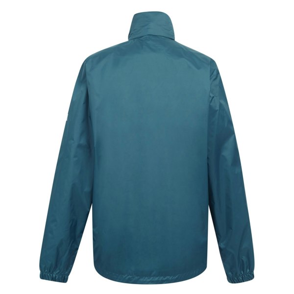 Regatta Men's Lyle IV Waterproof Hooded Jacket - Moroccan Blue/Citron Lime