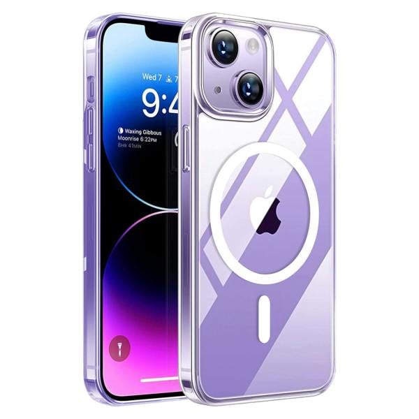 ULTRICS Magnetic Case for iPhone 14 Series, MagSafe Compatible Clear Shockproof Phone Cover