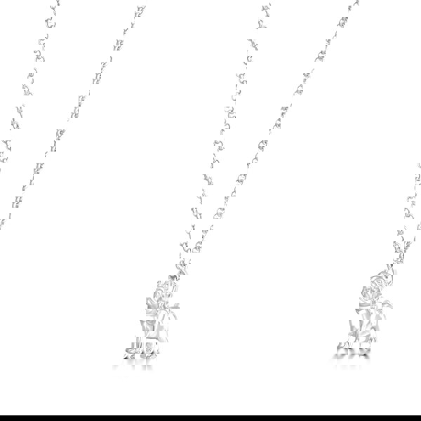 Pug Silver Necklace - Personalised - MYLEE London