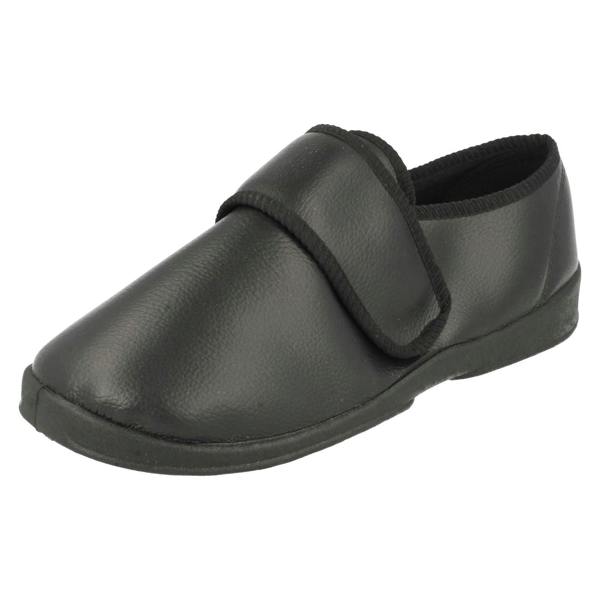 NATURE FORM Mens Nature Form Hook & Loop Slipper Philip