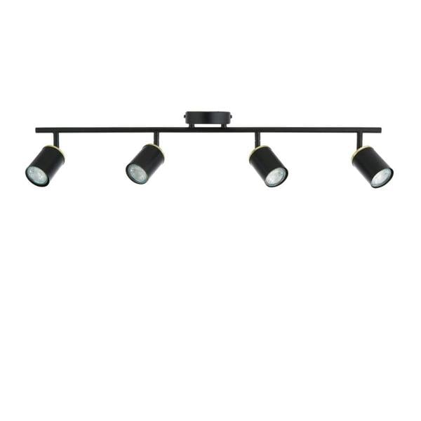 Pagazzi Lighting Talbot Matte Black 4-Spot Bar