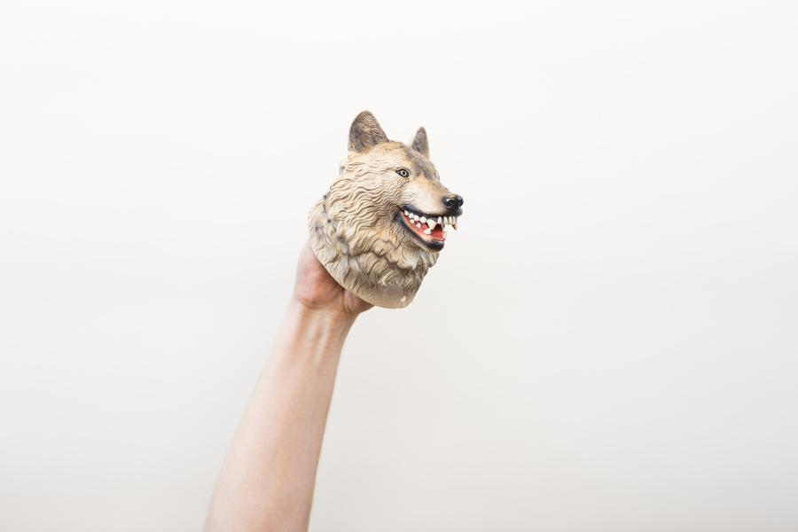 Wildthings Wild Thingz Wolf Hand Puppet