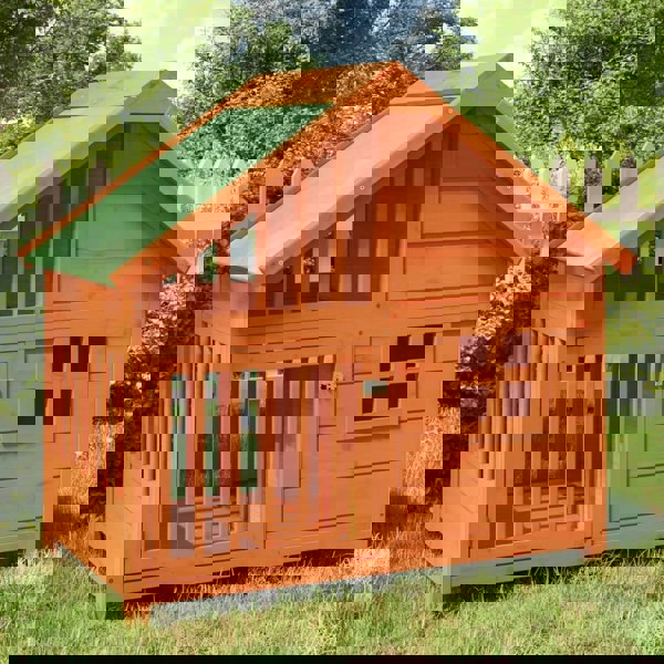 Berkfield Dog Kennel Brown 96x60.5x87 cm Solid Wood Pine
