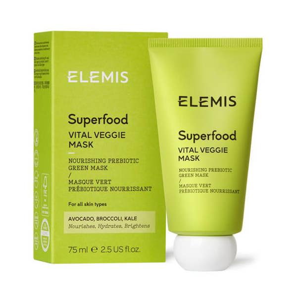 Elemis Superfood Vital Veggie Mask Nourishing Prebiotic Green Mask 75ml