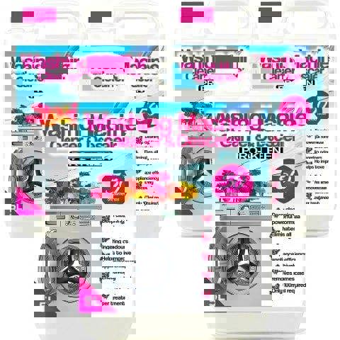 ProKleen Pro-Kleen Washing Machine Cleaner and Descaler - 50 Treatments - Removes Smells Caused by Mould, Mildew & Damp & Grease 15L