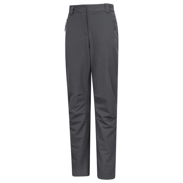 Mountain Warehouse Womens Arctic II Stretch Fleece Lined Regular Trousers - Dark Grey