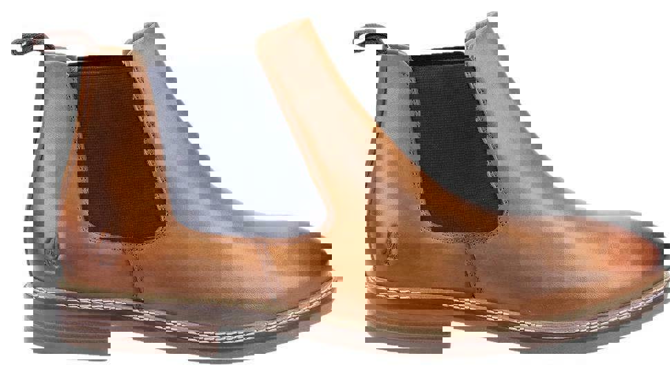 Hush Puppies Blake Mens Smart Casual Leather Chelsea Dealer Boots