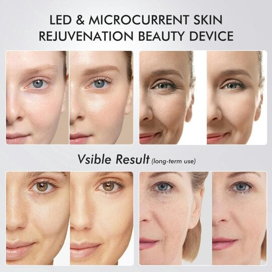 Havendro LED Anti Ageing Pen Therapy Age-R Booster 6-in-1 Care Skin Rejuvenation Device