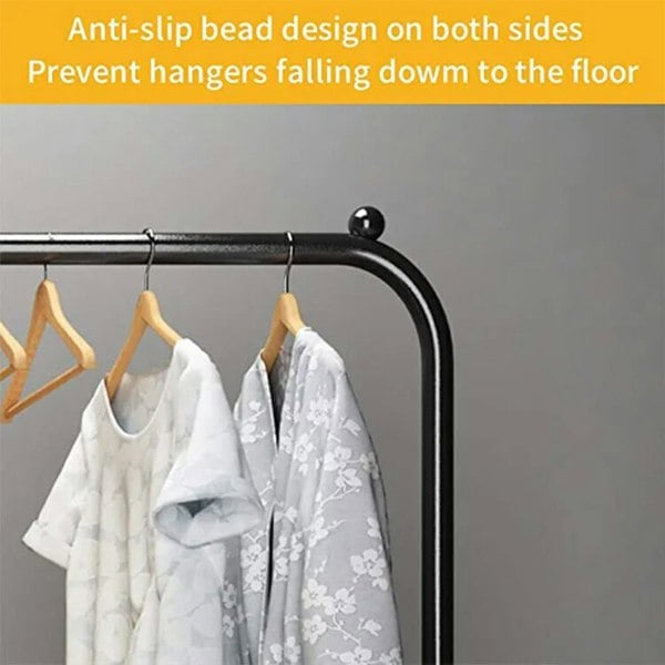 Havendro Heavy Duty Double Clothes Rail Hanging Rack Garment Display Stand Shoes Storage