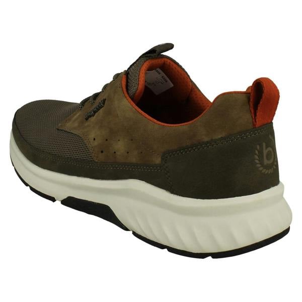 Bugatti Mens Bugatti Elasticated Lace Fastening Trainers 341-A4N01-6900