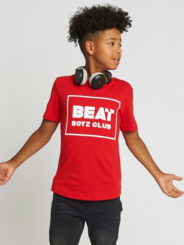 Beat Boyz Club Strike T-Shirt - Red