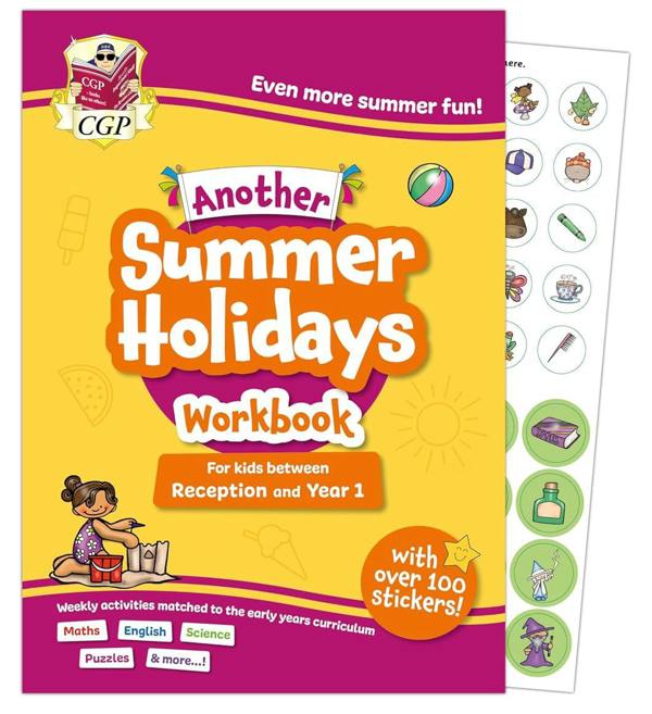 Early Years Summer Holidays Activity Workbook Bundle – for kids between Reception and Year 1 (Ages 4-5) CGP
