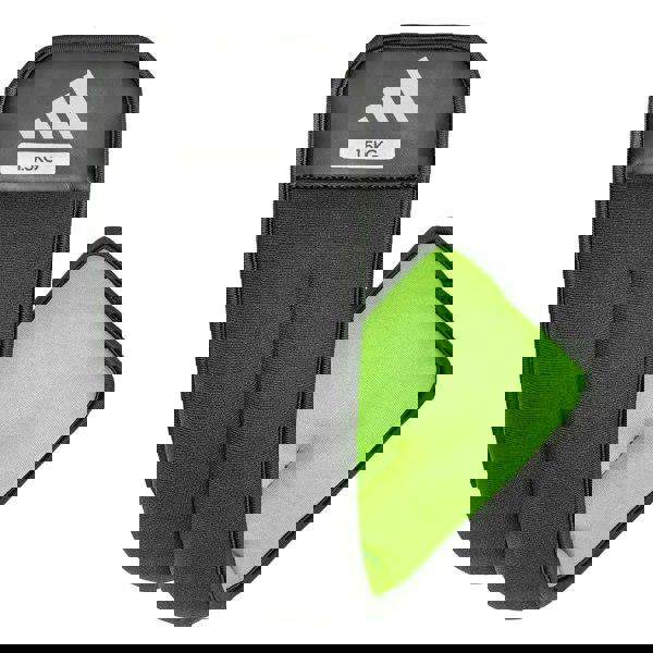 Adidas Ankle Wrist Training Weights 2 x 1.5kg - Black/Green