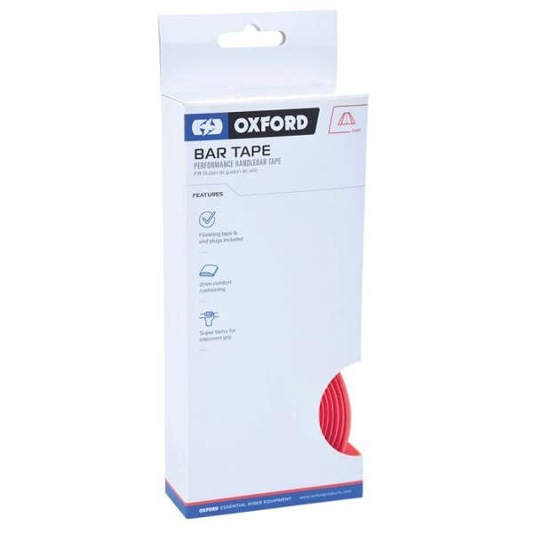 Oxford Performance Handlebar Tape 2mm Black, Red or White