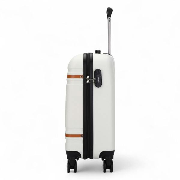 Infinity Luggage Hard Shell Cabin 36 x 22 x 56 cm ABS Suitcase Suitable for Easyjet, Ryanair, Wizzair