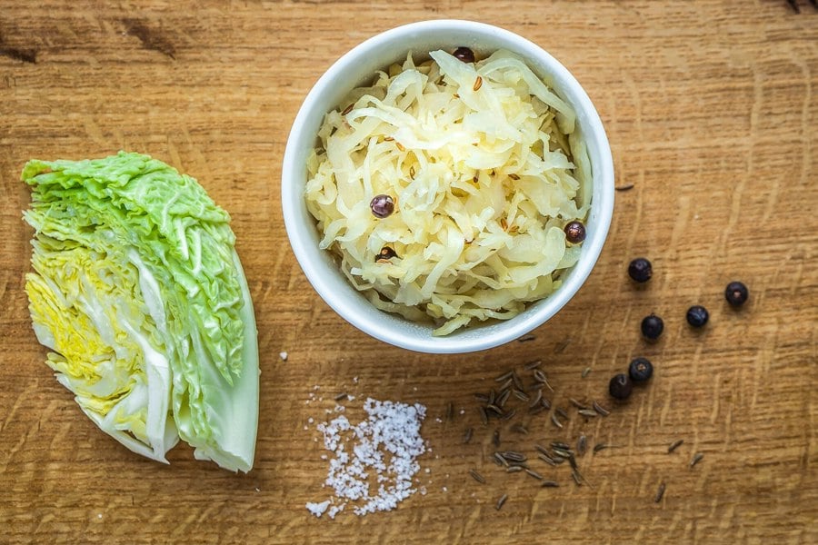 Loving Foods Organic Sauerkraut - Caraway & Juniper Berry