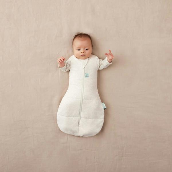Organic Winter Cocoon Swaddle Sleeping Bag - Oatmeal - 2.5 TOG