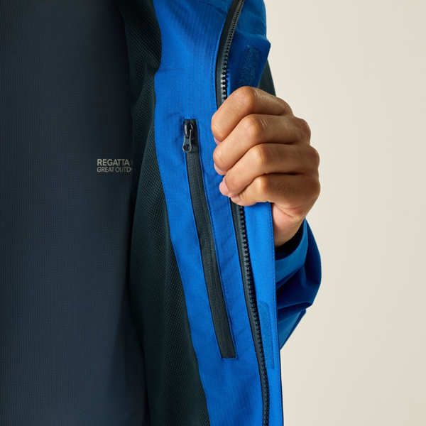 Regatta Mens Freesdale Waterproof Jacket - Olympian Blue/Night Sky