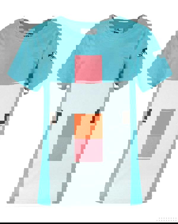 Crossy Road Girls Blue Crossy Road Chicken Short Sleeved T-Shirt