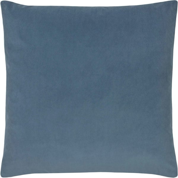 Evans Lichfield Sunningdale Velvet Cushion Cover - Wedgewood