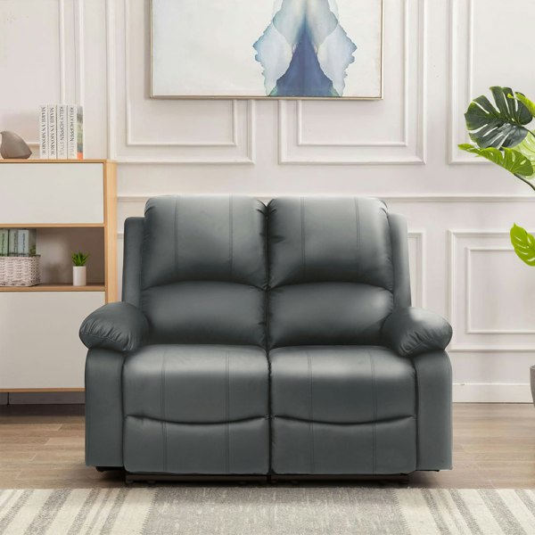 Comfy Living PU Leather Electric Reclining Sofa set