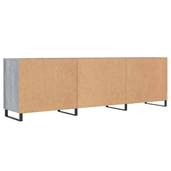 Berkfield TV Cabinet Grey Sonoma 150x30x50 cm Engineered Wood